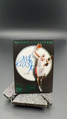 2024-25 Panini Noir Rasheed Wallace Shadow Signatures /49 Pistons 