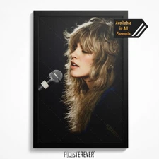 Stevie Nicks – Rumours Era Concert Portrait, Fleetwood Mac Photo Poster Wall Art