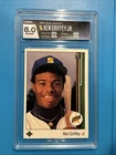HGA 8 Rookie 1989 Upper Deck - Ken Griffey Jr #1 (RC)