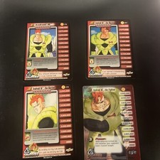 DBZ Dragon Ball Z CCG TCG Android 16 Level 1-3 + HT Unlimited Cell Saga Cards