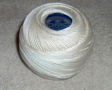 DMC Cebelia Ecru Cotton Crochet Thread Size 10 50 Gram Ball