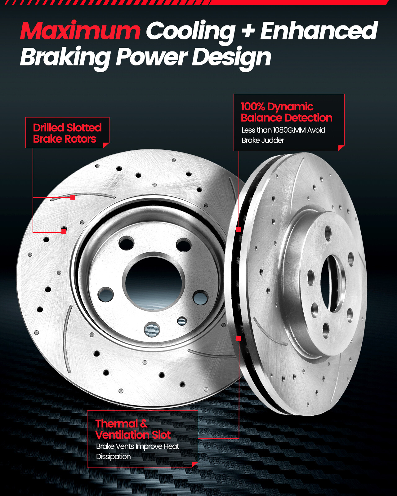 Front Disc Brake Rotors & Pads for 2009-2014 Acura TSX 2008-2010 Honda ...