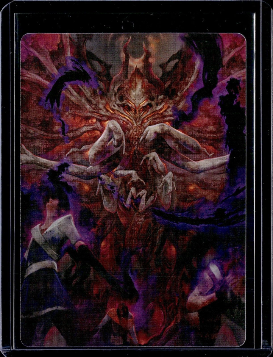 Damnation Art Card [Duskmourn: House of Horror Art Series] - Damaged