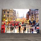 Ceramic Picture Tile Plaque "London" By MacNeil Studios New Boxed 30cm x 20cm