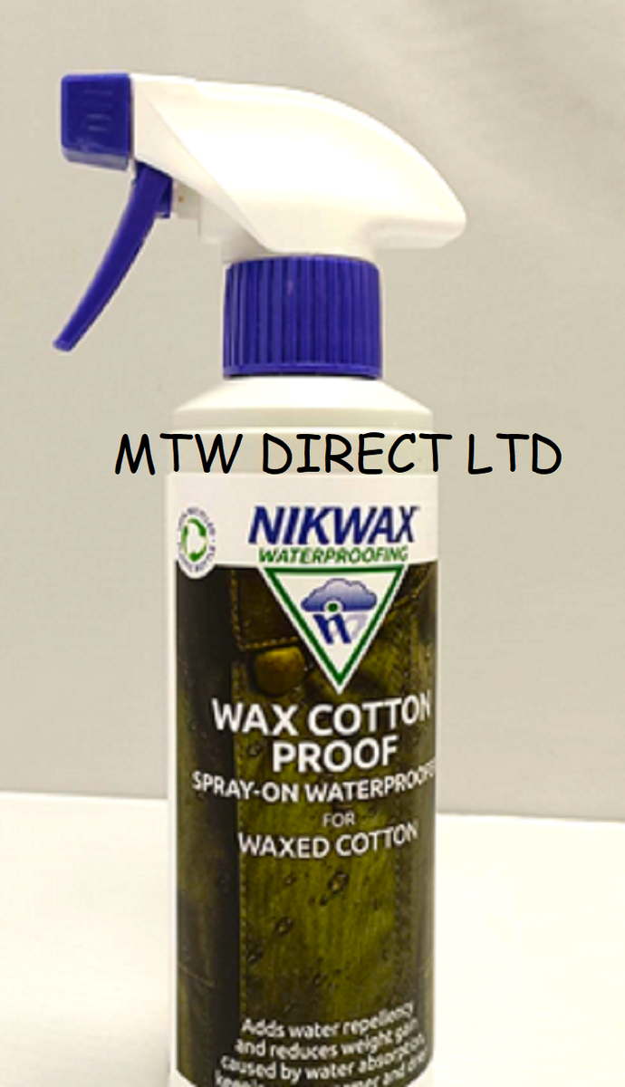 NIKWAX SPRAY ON WATERPROOFING FOR WAXED COTTON CLOTHING OUTWEAR Driza-Bone