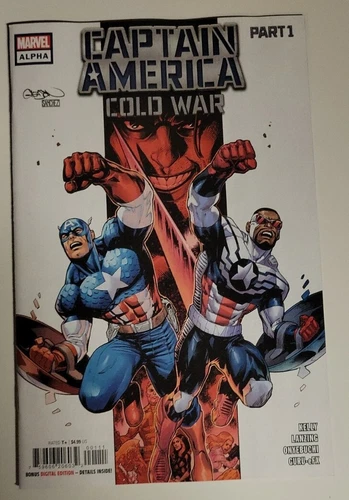 CAPTAIN AMERICA: COLD WAR ALPHA #1 06/2023 NM/NM- STEVE ROGERS MARVEL COMICS 