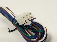 6 PIN HARNESS W/LOCKING TAB