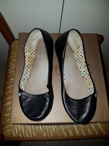 Ballerine Lanvin in pelle marrone, num.36,5