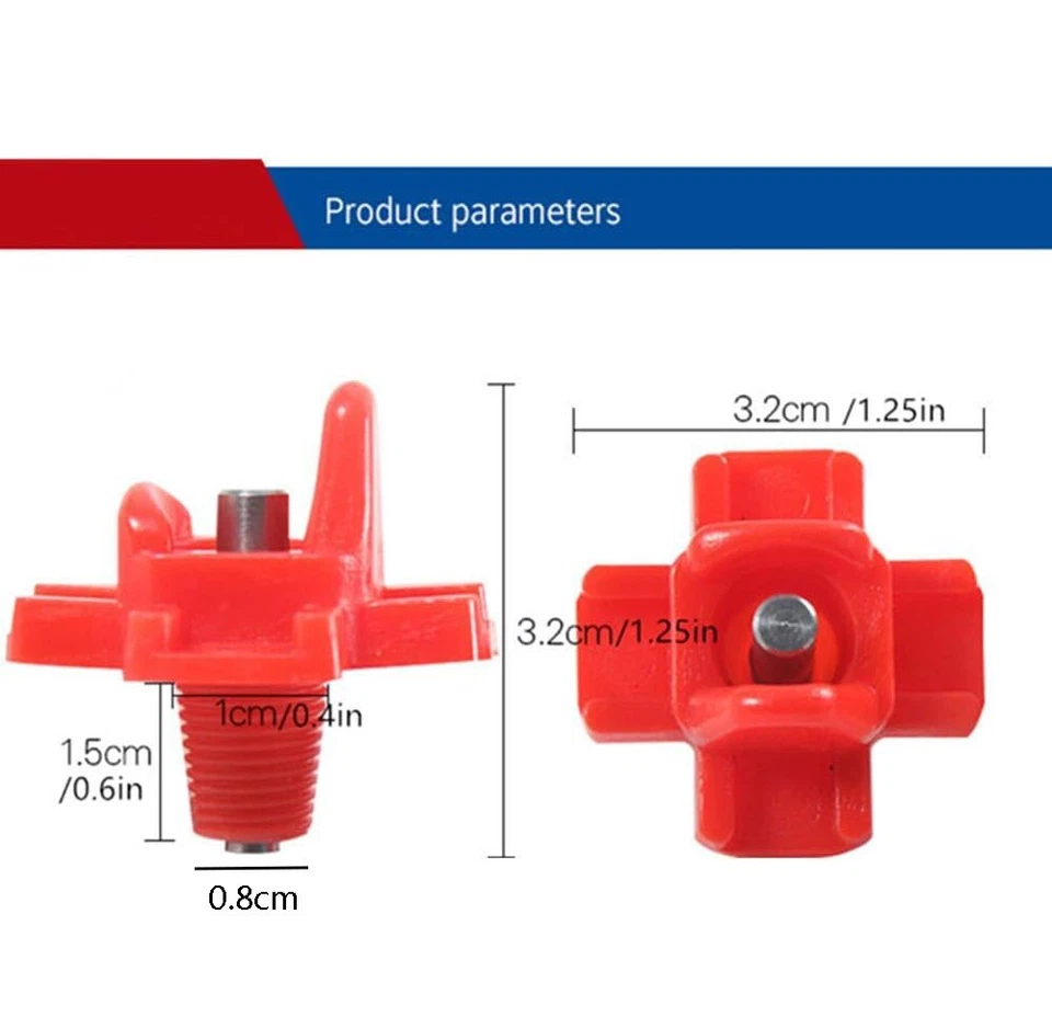 20Pcs Poultry Water Nipples Drinker Chicken Hen Quail Automatic Drinking Device - Image 2 of 4