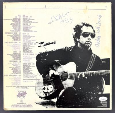 JJ Cale & Christine Lakeland Signed Autograph Album Vinyl Record