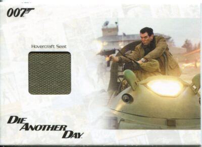 James Bond Archives 2014 Relic JBR37 Hovercraft Seat