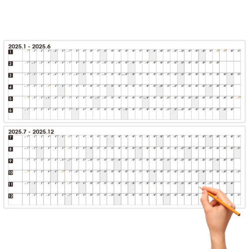 2025 Wall Planner Calender Holiday Calendar Organizing & Planning Calendar