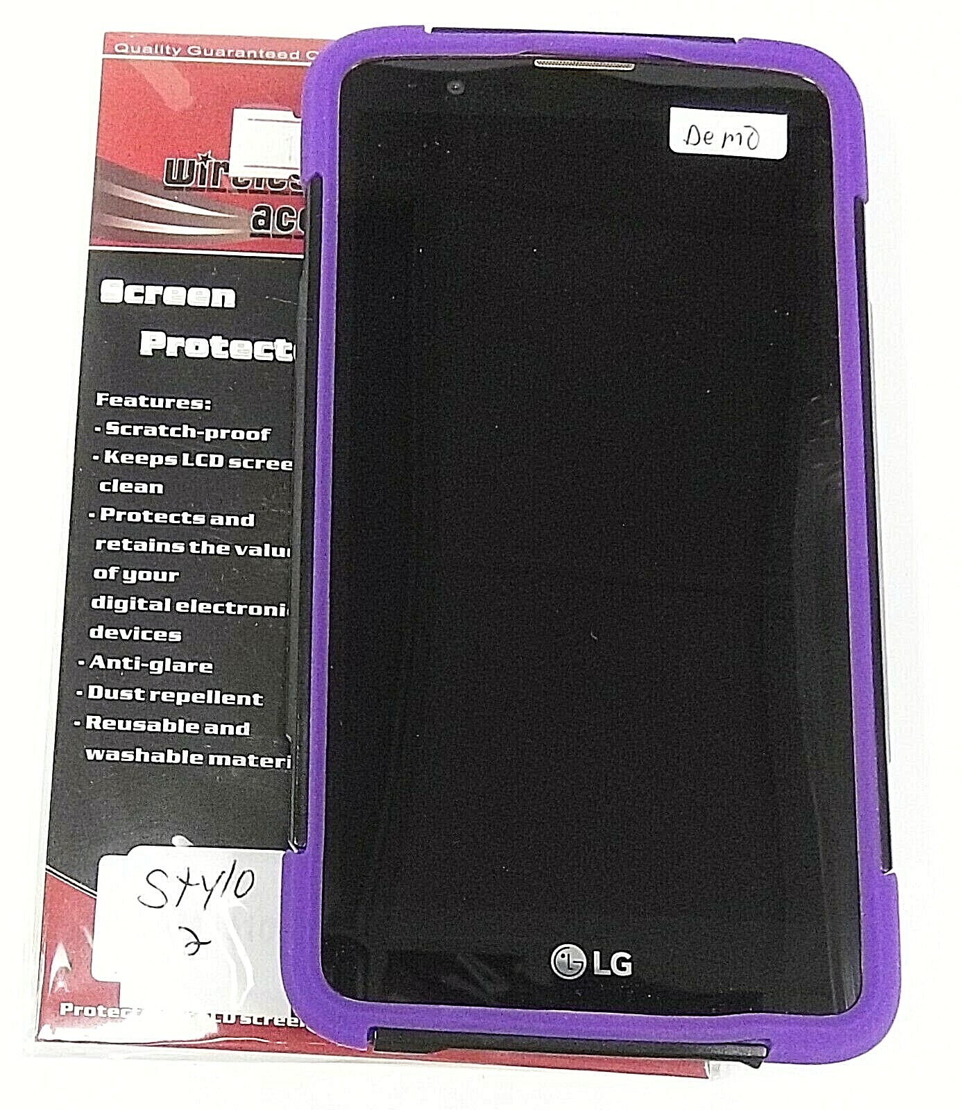 LG Stylo 2 K550 - Titan Gray ( T-Mobile ) Android Smartphone