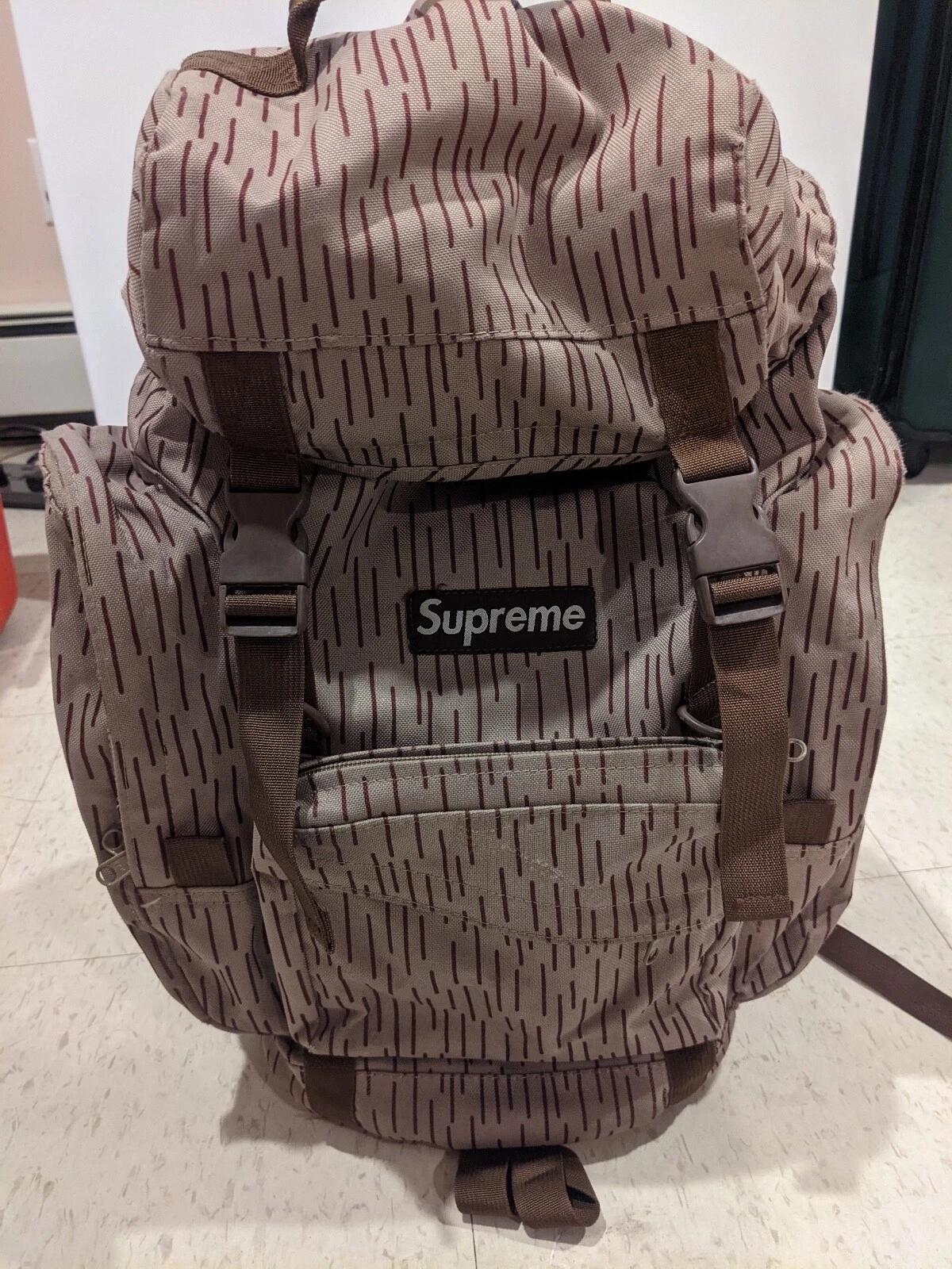 Occasion rare sac à dos Supreme Raindrop 2006 vintage livre bag Nike