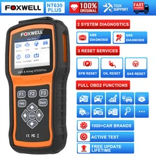 FOXWELL Automotive OBD2 Scanner ABS SRS System OIL EPB SAS Reset Diagnostic Tool