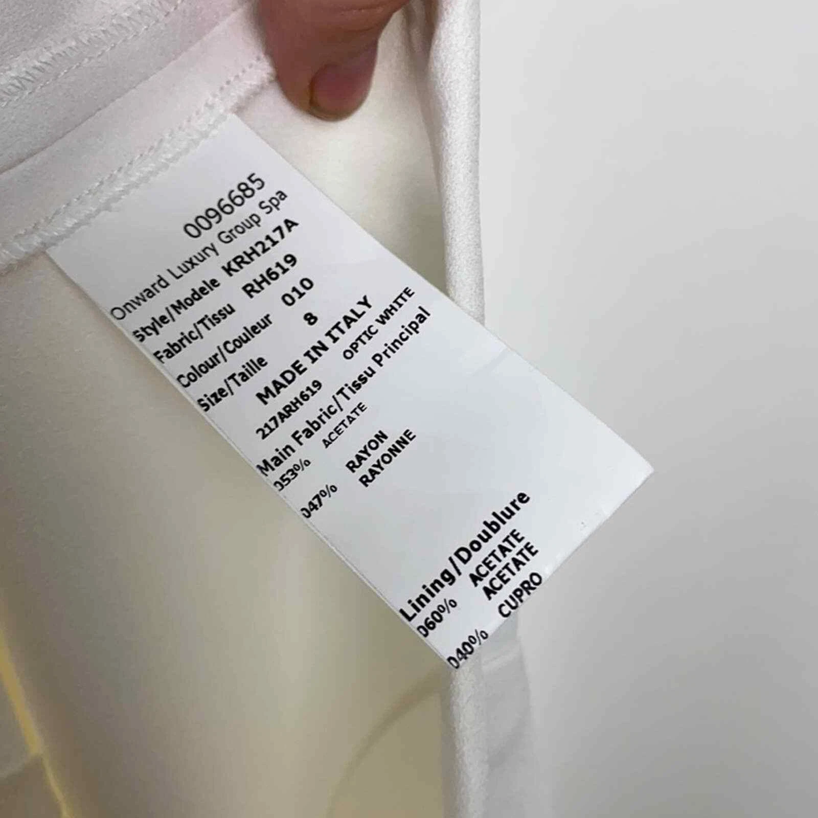 Pantalone svasato bianco collezione Michael Kors
