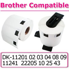 Brother Compatible Address Roll Label DK-11201 02 03 04 08 09 41 DK-22205 10 25