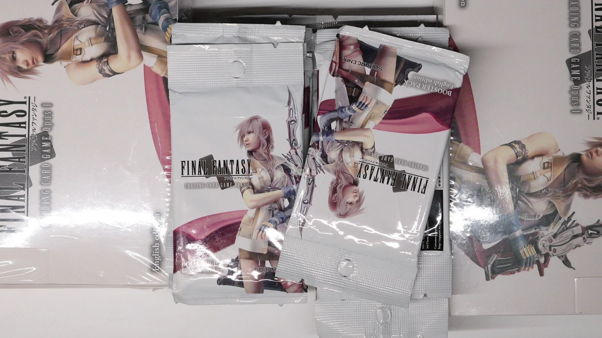Final Fantasy TCG 密封收藏卡游戏包英语| eBay