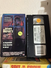 Deadly Daphne's Revenge VHS Troma Aip Home Video OOP RARE VHS