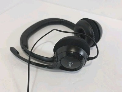  Logitech ClearChat Comfort USB Headset H390 - Excellent Condition 