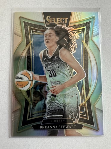 Breanna Stewart [Silver Prizm] #82 card
