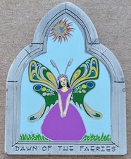 Dawn of the Fairies Geocoin - Antq. Silver - Activated  Adoptable - TB2EEY4