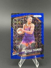 2025 Panini Prizm WNBA #44 Alyssa Thomas Blue Velocity Prizms