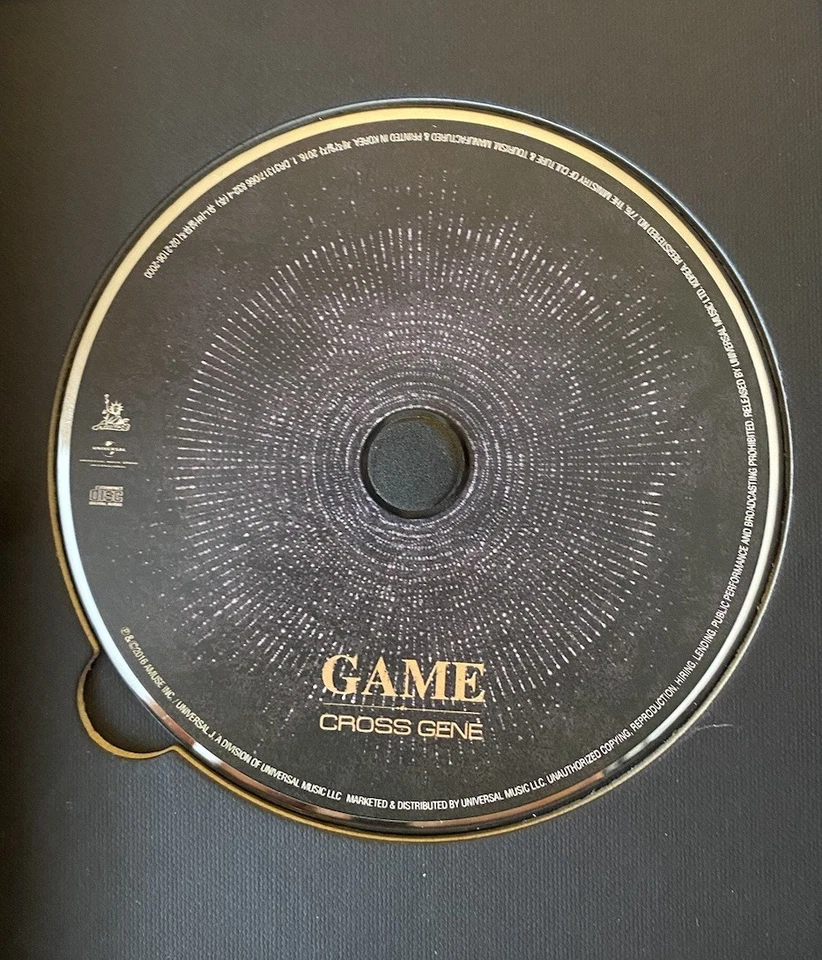 SIGNED Cross Gene Game - KPOP ALBUM RARE - Image 3 of 4