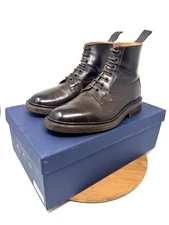 TRICKER'S Burford Country Boots Espresso Burnished Leather UK 5.5 US 6.5