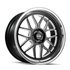 RIDLER 611 611 GLOSS BLACK/MILLED WITH DIAMOND CUT LIP 17X8 5-120.65 0MM 83.82MM