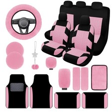 21 Pcs Car Seat Covers Full Set For Womencar Seat Covers For Car Floor Mats...
