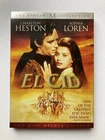El Cid DVD 2-Disc Deluxe Edition w/ Slipcover Sophia Loren Region 1 OOP