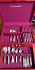 STERLING SILVER FLATWARE - INTERNATIONAL - PRELUDE - TOTAL 2190g, SOLID 1406g