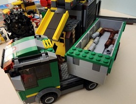 LEGO City LOT 2 sets The Mine 4200 + 4204 100% Complete w Instructions! No box.