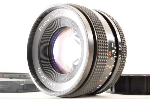 Contax Carl Zeiss Planar T* 50mm F/1.7 AEJ MF Lens C/Y *Excellent+5* #4688