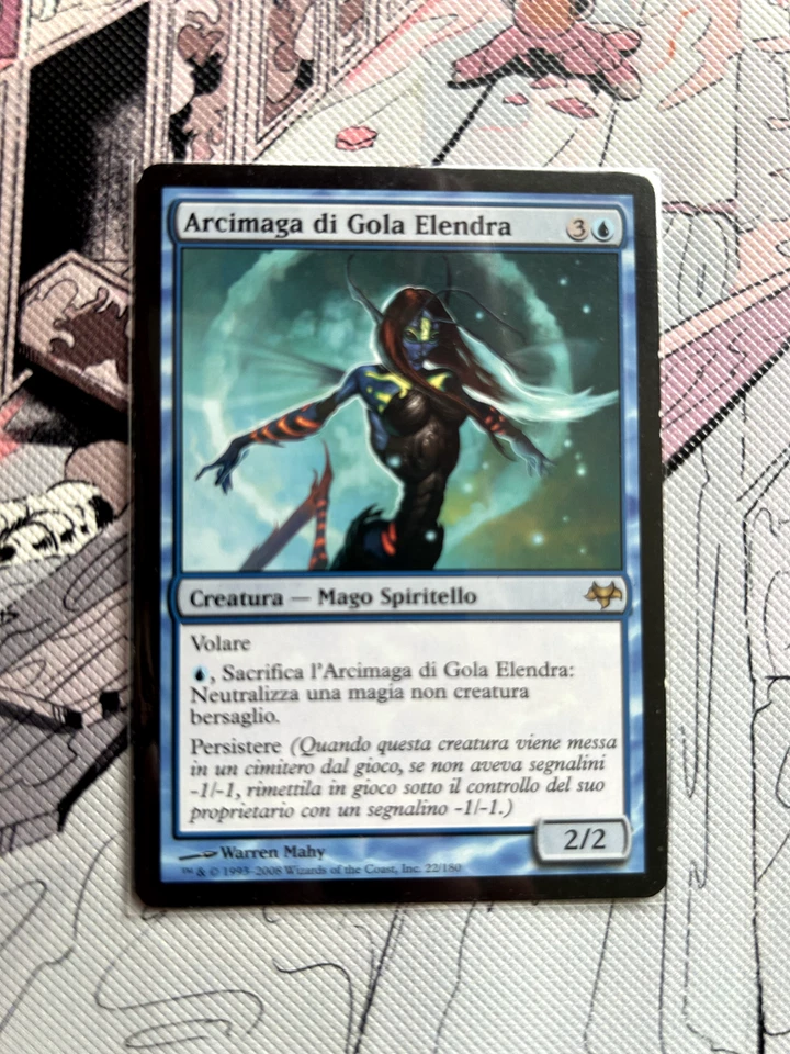 Glen Elendra Archmage | Excellent | Italian | Eventide #22 | MTG Commander Card - Image 2 of 3
