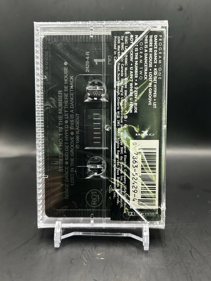 Deskee - No. 1 Is The Number / Cassette / SEALED (Hip Hop/House) - Image 2 of 4