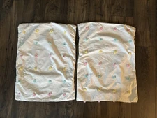 Urban Habitat Kids Pillow Shams~Callie Cotton Jacquard Weave~Colorful~Pom Pom