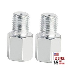 Universal Motorcycle rear Mirror Adapters Thread - M10 Male to M8 Female