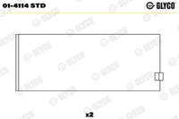 Pleuellager Glyco 01-4114 STD