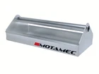 Motamec Lightweight Motorsport Alloy Tool Tray Tote Box Plain Aluminium