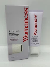 Womaness Let's Neck  and Decollete Serum Hydrates Lifts+Smoothes 50 ml 1.7 Fl oz
