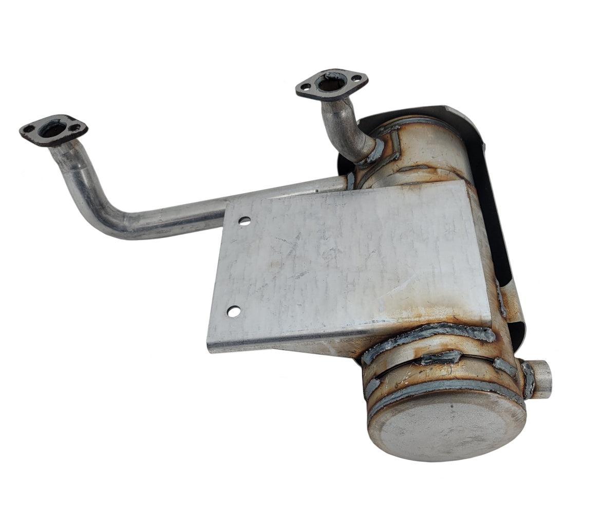 小物 EDDIE BAUER muffler 80s usa C13-3202 - BUGPACK B2-5601-S - STAINLESS STEEL MONDO PHAT