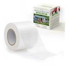 Waterproof Repair Tape for Fabric,RV Awning,Boat 3.3IN x 30FT Transparent