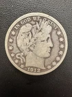 1912 Barber Half Dollar S Mint Mark Silver San Francisco Coin