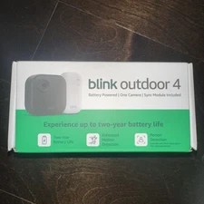 Blink Outdoor 4 Wireless 1 Camera Security System with Sync Module 