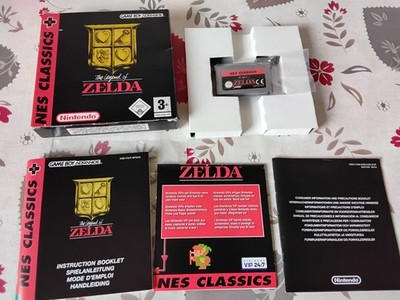 The Legend of Zelda Nes Classics (Nintendo Game Boy Advance) GBA