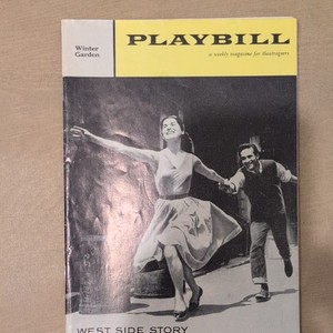 Playbill Theater Program West Side Story Winter Garden Theatre