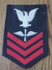"LIONA" WWII ERA, U.S. NAVY AVIATION MACHINIST'S MATE FIRST CLASS RATE , NO GLOW — photo 1