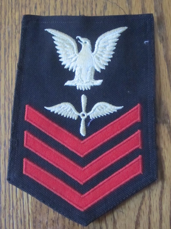 "LIONA" WWII ERA, U.S. NAVY AVIATION MACHINIST'S MATE FIRST CLASS RATE , NO GLOW